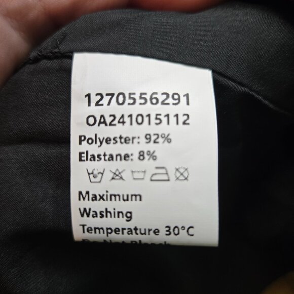 Commense Dress womens XS Black long-sleeve Mini mock-neck NWT - Picture 7 of 7